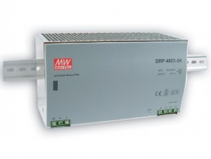 Mean Well: Industrial PoE DIN Rail Mounting Power Supply: 48V, 480W