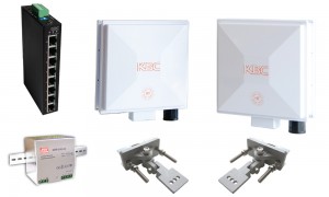 KBC: Point-to-Point Wireless Kits for Single / Multiple IP Inputs, 5GHz, 230Mbps