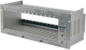 ComNet C1: 19″ Rack Mount Card Cage With Power Supply