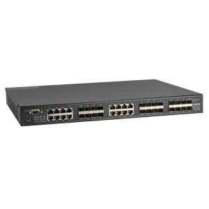 ComNet: Ethernet Switch, 24 Ports: 8 x Gigabit Fibre SFP Ports & 16 x Gigabit Combo Ports, Managed