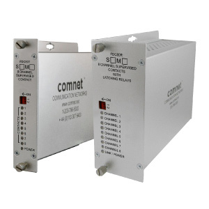 ComNet FDC80: Contact Closure Transmission, 8-Channel, Supervised