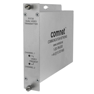ComNet FVT20: Analogue Video Transmitter, 2 Fibre, Multimode, 850nm