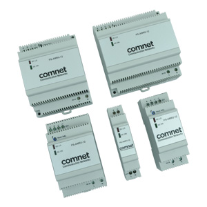 Industrial DIN Rail Mounting 12 Or 24 Volt Power Supplies ComNet