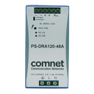 ComNet: Industrial DIN Rail Mounting Power Supply, 48V, 120W