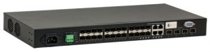barox BA-RY-LGSO25-28 Ethernet Switch, 32 Ports: 4 x 100/1000 Electrical & 24+4 x SFP Ports, Managed
